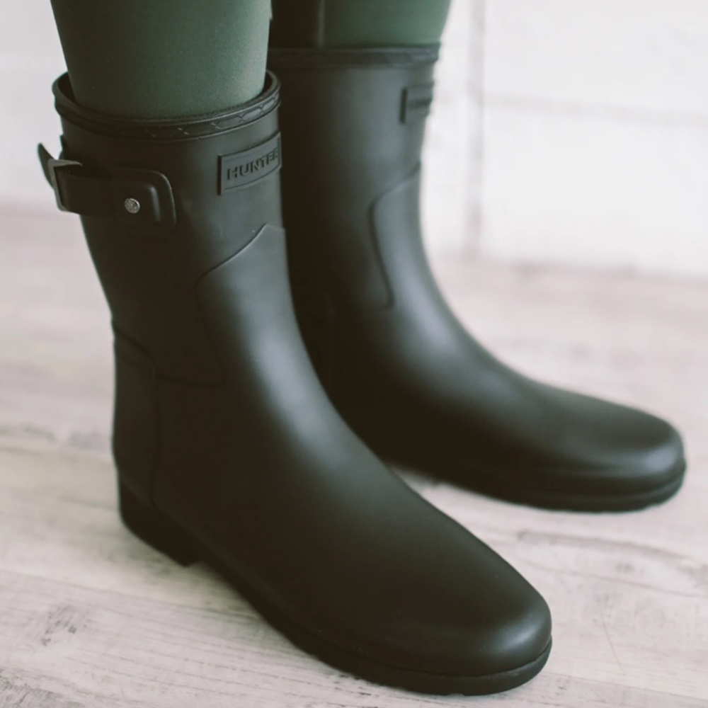 Hunter Refined Slim Fit Short Rain Boots